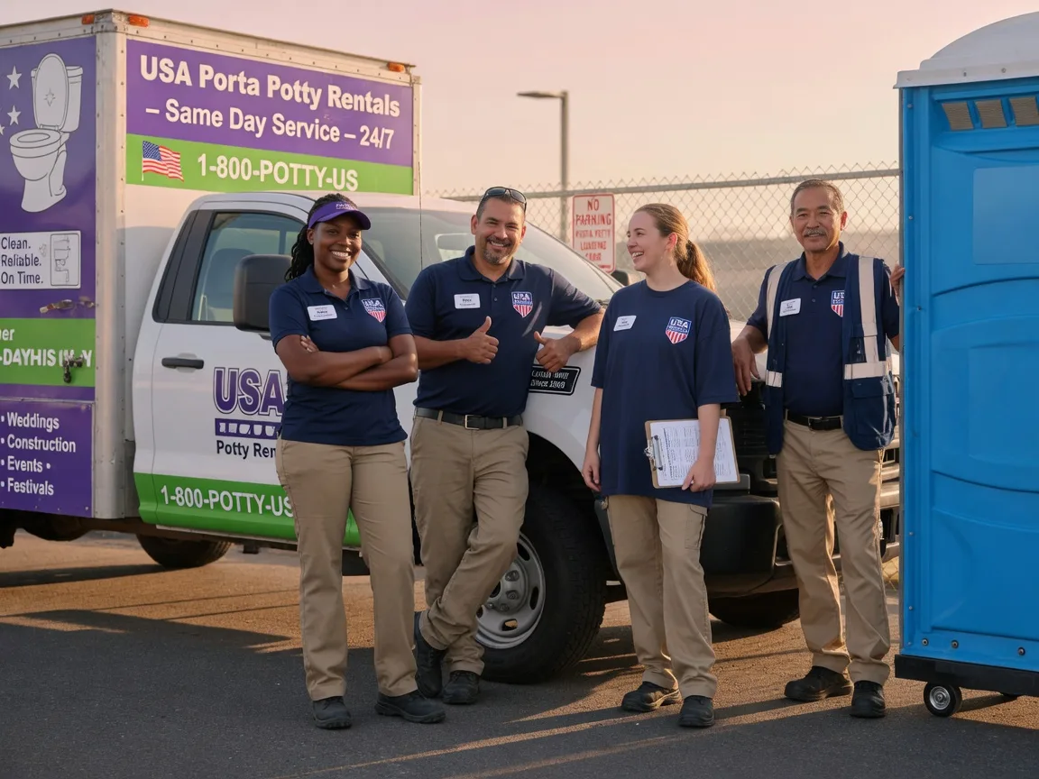 Porta Potty Rental company in Beach City, OH